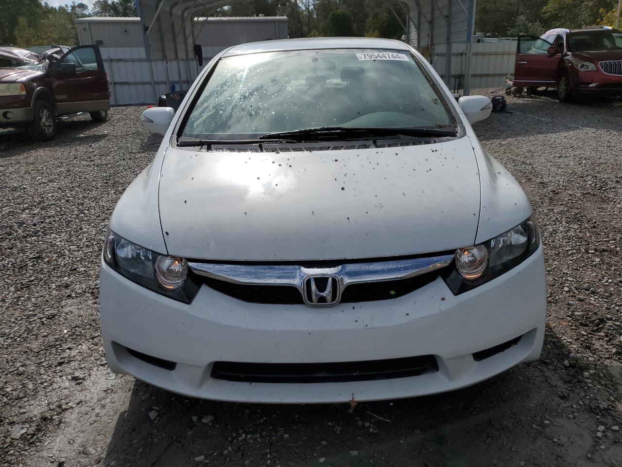 2009 Honda Civic VIN JHMFA36229S001846 Copart auction photo, side damage thumbnail 5