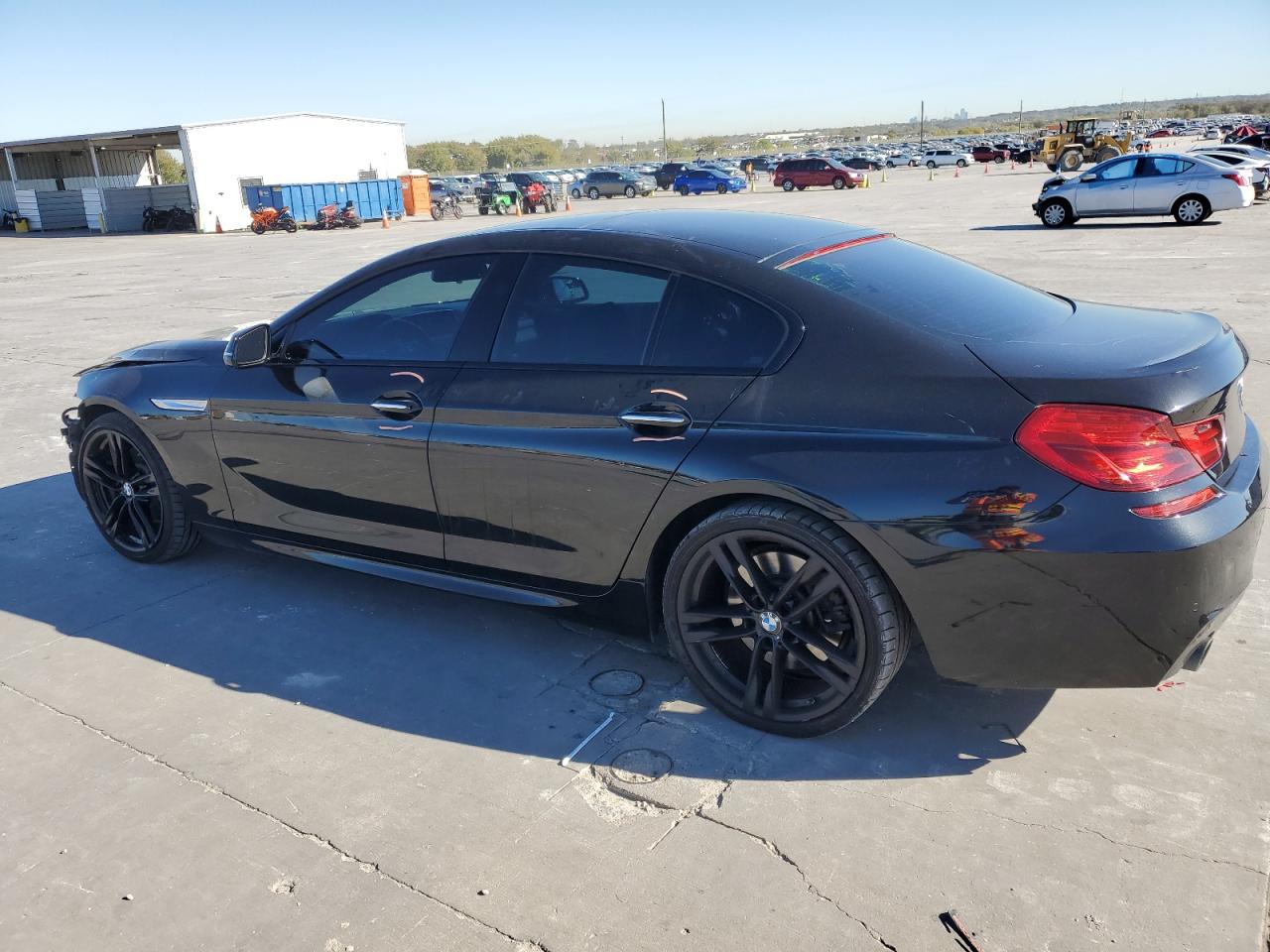 2016 BMW 6er VIN WBA6D0C58GG432405 Copart auction photo, front end damage thumbnail 2