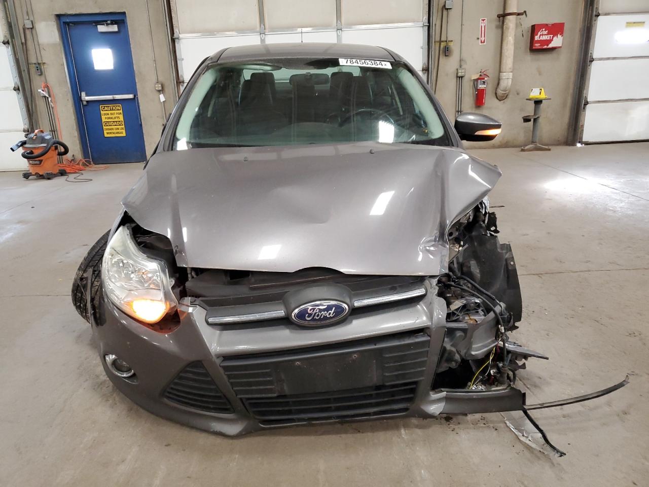 2014 Ford Focus VIN 1FADP3F21EL420689 Copart auction photo, all over damage thumbnail 5