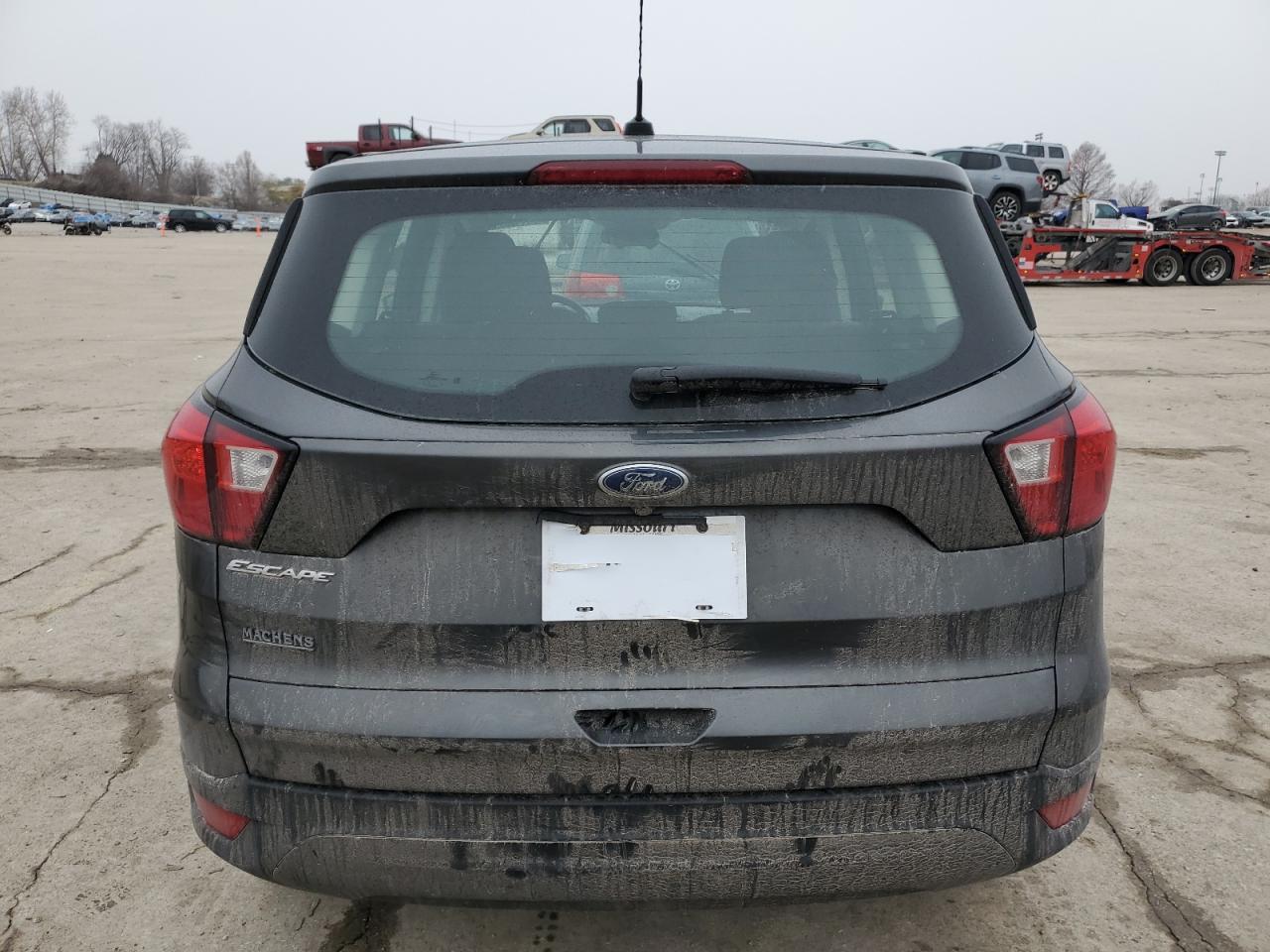 2019 Ford Escape VIN 1FMCU0F77KUA71516 Copart auction photo, front end damage thumbnail 6