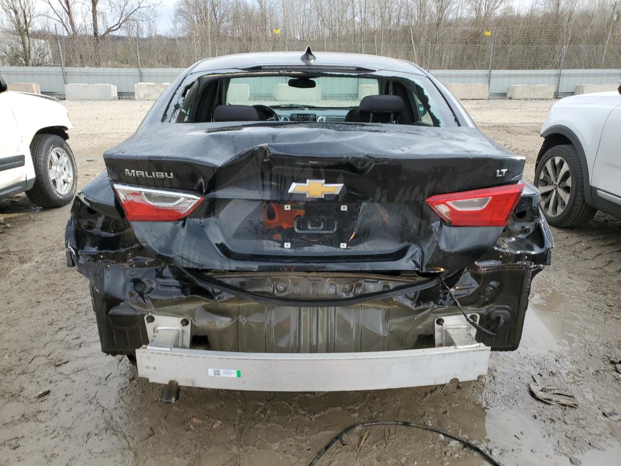 2018 Chevrolet Malibu VIN 1G1ZD5STXJF258081 Copart auction photo, rear end damage thumbnail 6