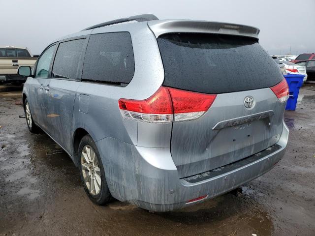 2013 Toyota Sienna VIN 5TDDK3DC4DS063817 Copart auction photo, burn damage thumbnail 2