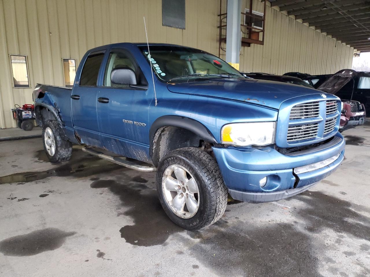 2002 Dodge RAM VIN 3D7HU18N62G193272 Copart auction photo, all over damage thumbnail 4