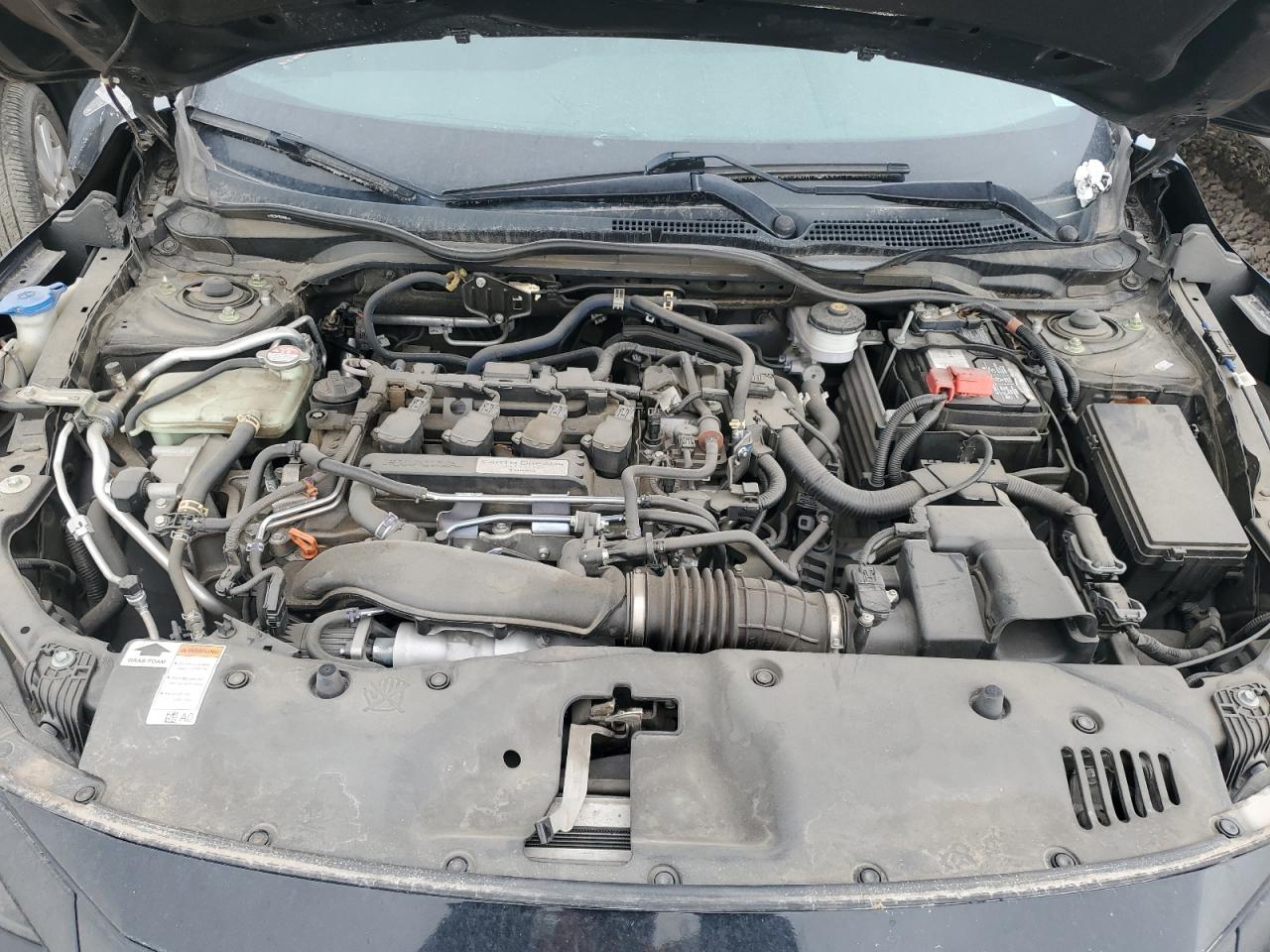 2019 Honda Civic VIN SHHFK7H6XKU208508 Copart auction photo, front end / side damage thumbnail 11
