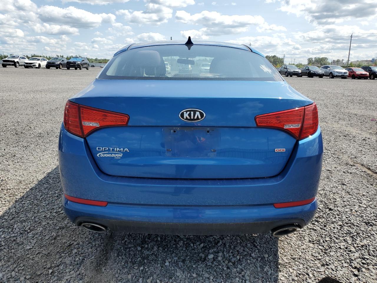 2013 KIA Optima VIN KNAGM4A74D5419688 Copart auction photo, mechanical / minor dent/scratches damage thumbnail 6