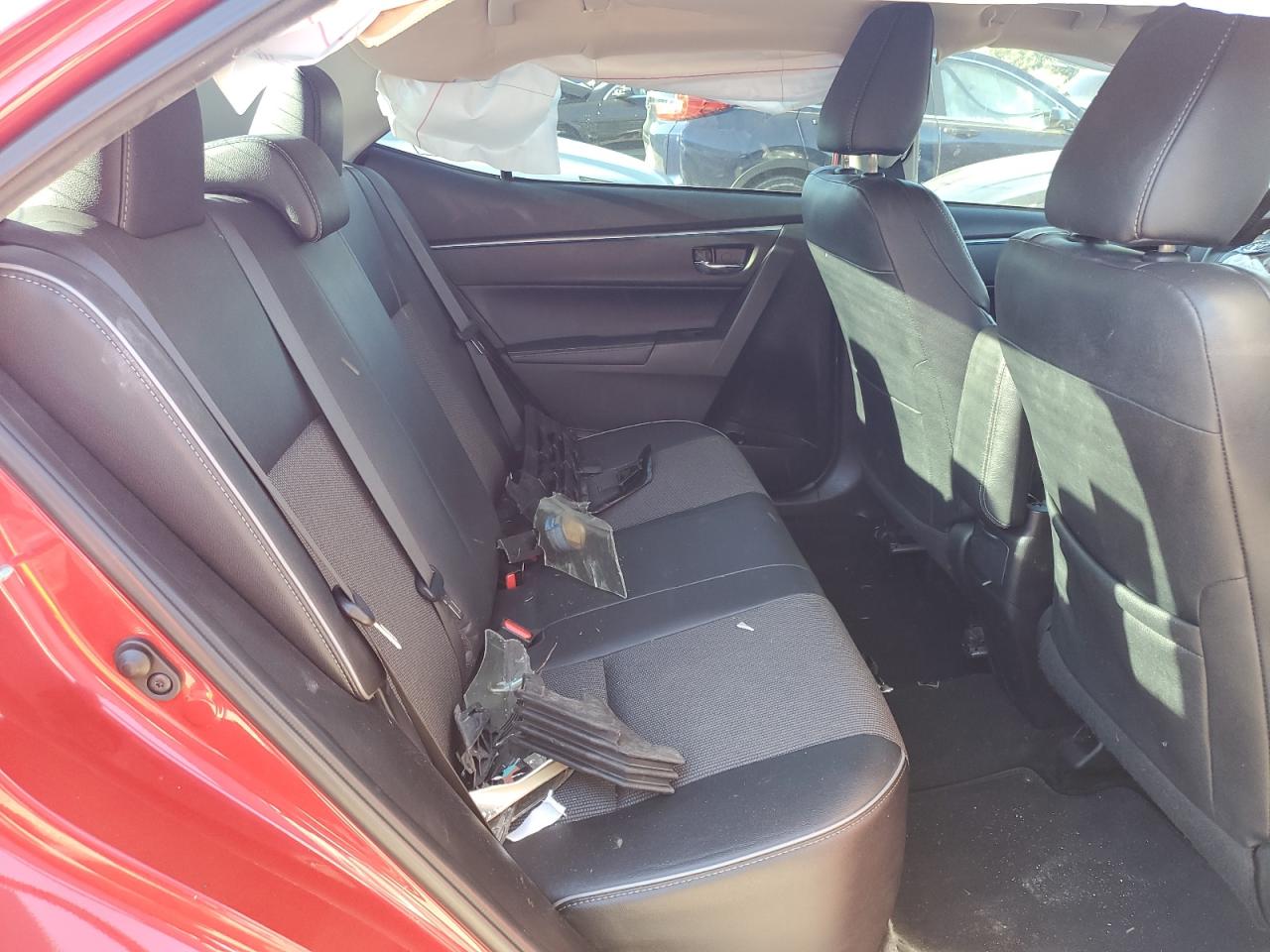 2014 Toyota Corolla VIN 2T1BURHE5EC011705 Copart auction photo, frame damage damage thumbnail 10