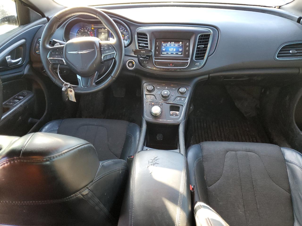 2016 Chrysler 200 VIN 1C3CCCBBXGN124475 Copart auction photo, front end / side damage thumbnail 8