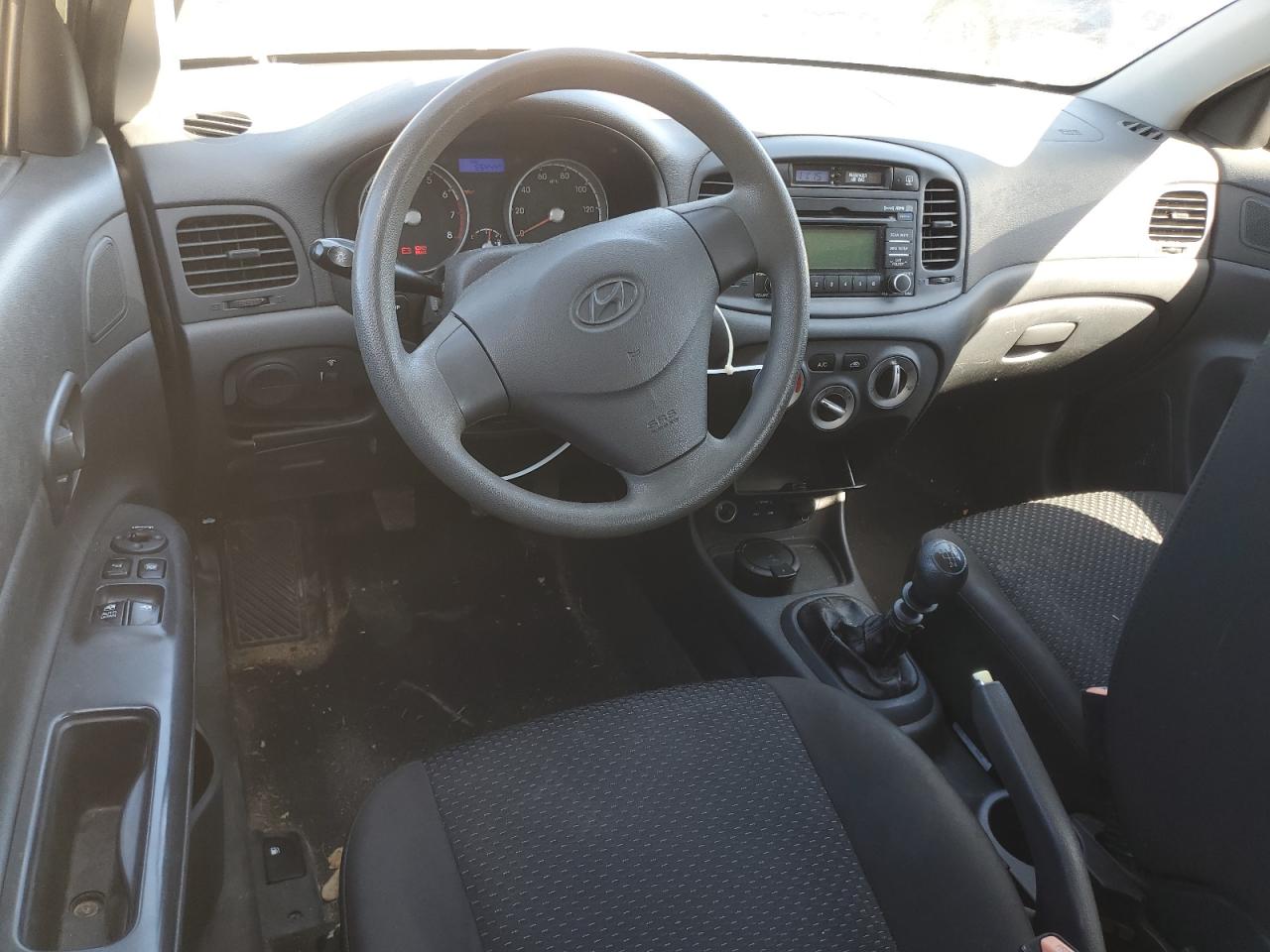 2010 Hyundai Accent VIN KMHCM3AC8AU175128 Copart auction photo, side damage thumbnail 8