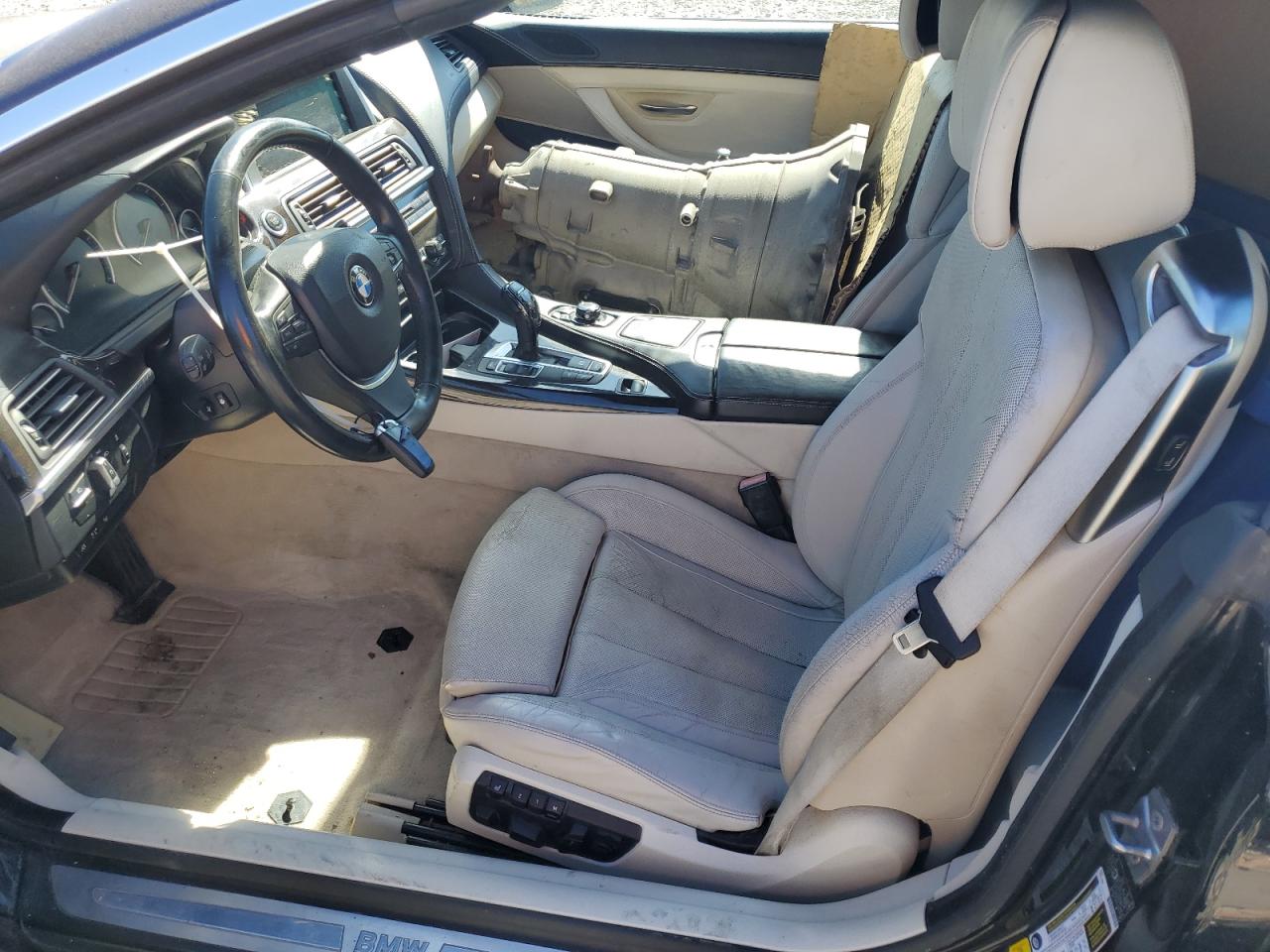 2012 BMW 6er VIN WBALZ3C58CC397744 Copart auction photo, water/flood / vandalism damage thumbnail 7
