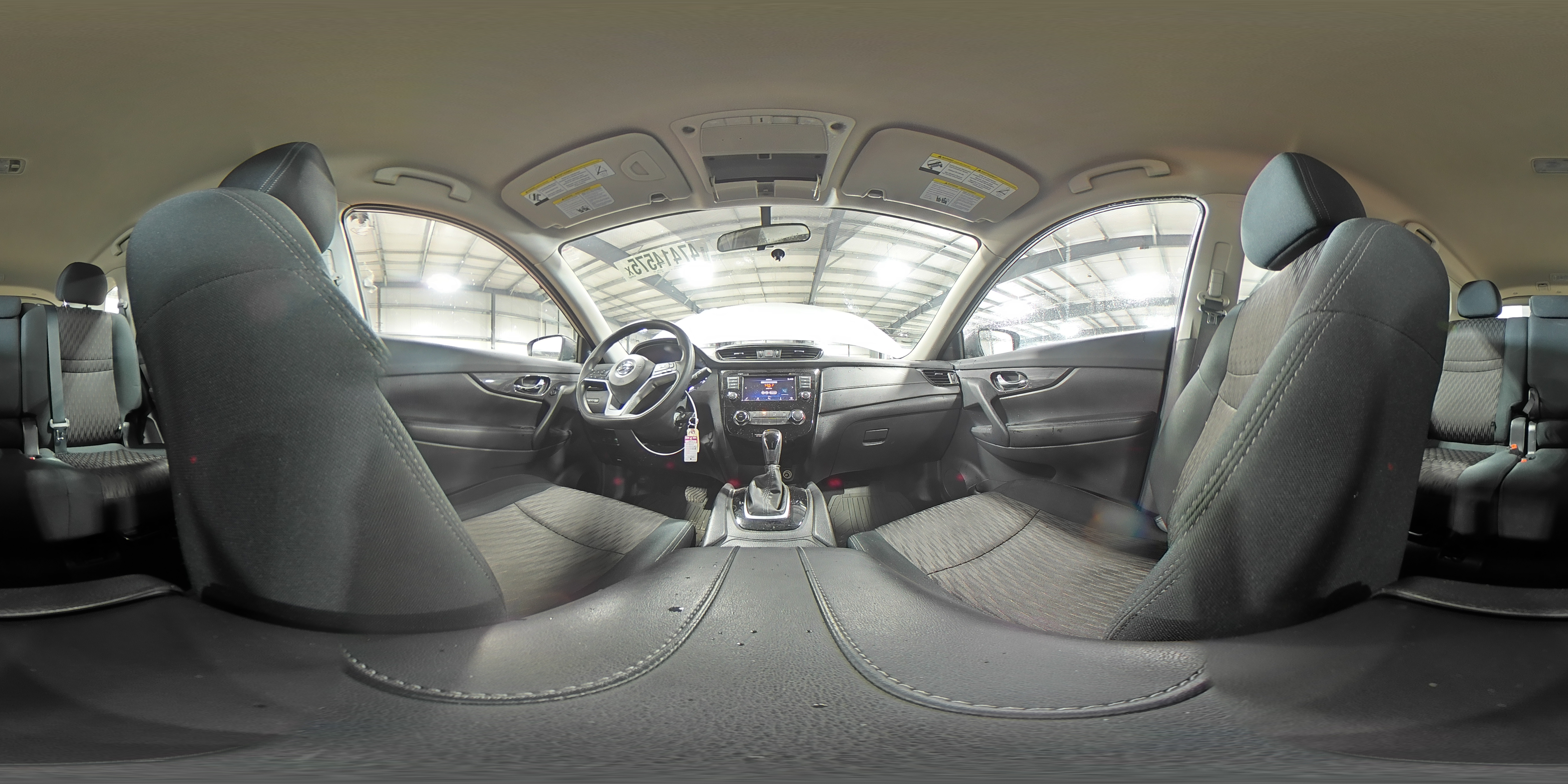 2018 Nissan Rogue VIN 5N1AT2MV0JC827859 Copart auction photo, front end / rear end damage thumbnail 14