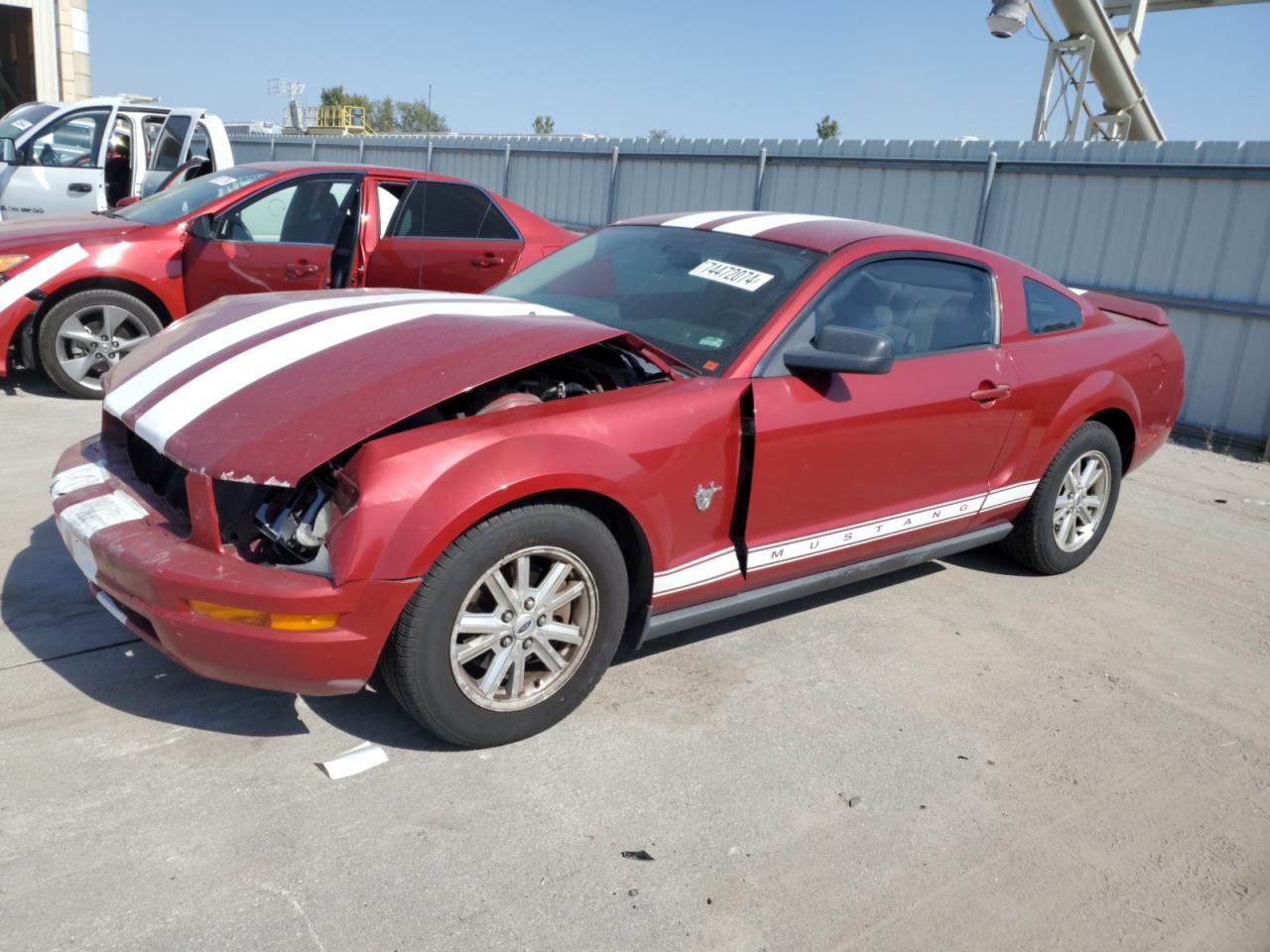 2009 Ford Mustang VIN 1ZVHT80N795141097