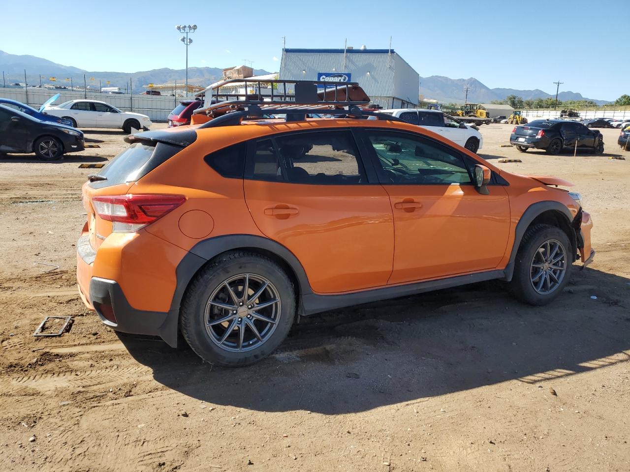 2018 Subaru XV VIN JF2GTABC0JG293668 Copart auction photo, all over / undercarriage damage thumbnail 3