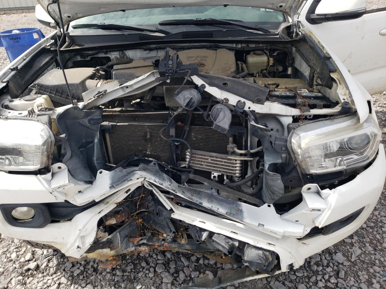 2020 Toyota Tacoma VIN 3TMCZ5AN7LM294606 Copart auction photo, front end damage thumbnail 12