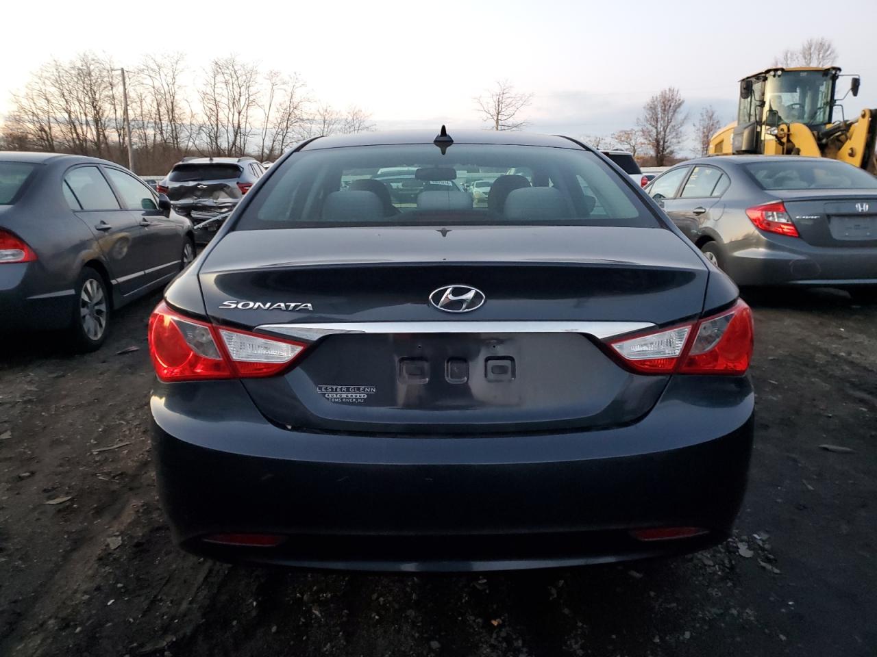 2013 Hyundai Sonata VIN 5NPEB4AC4DH644772 Copart auction photo, side / front end damage thumbnail 6