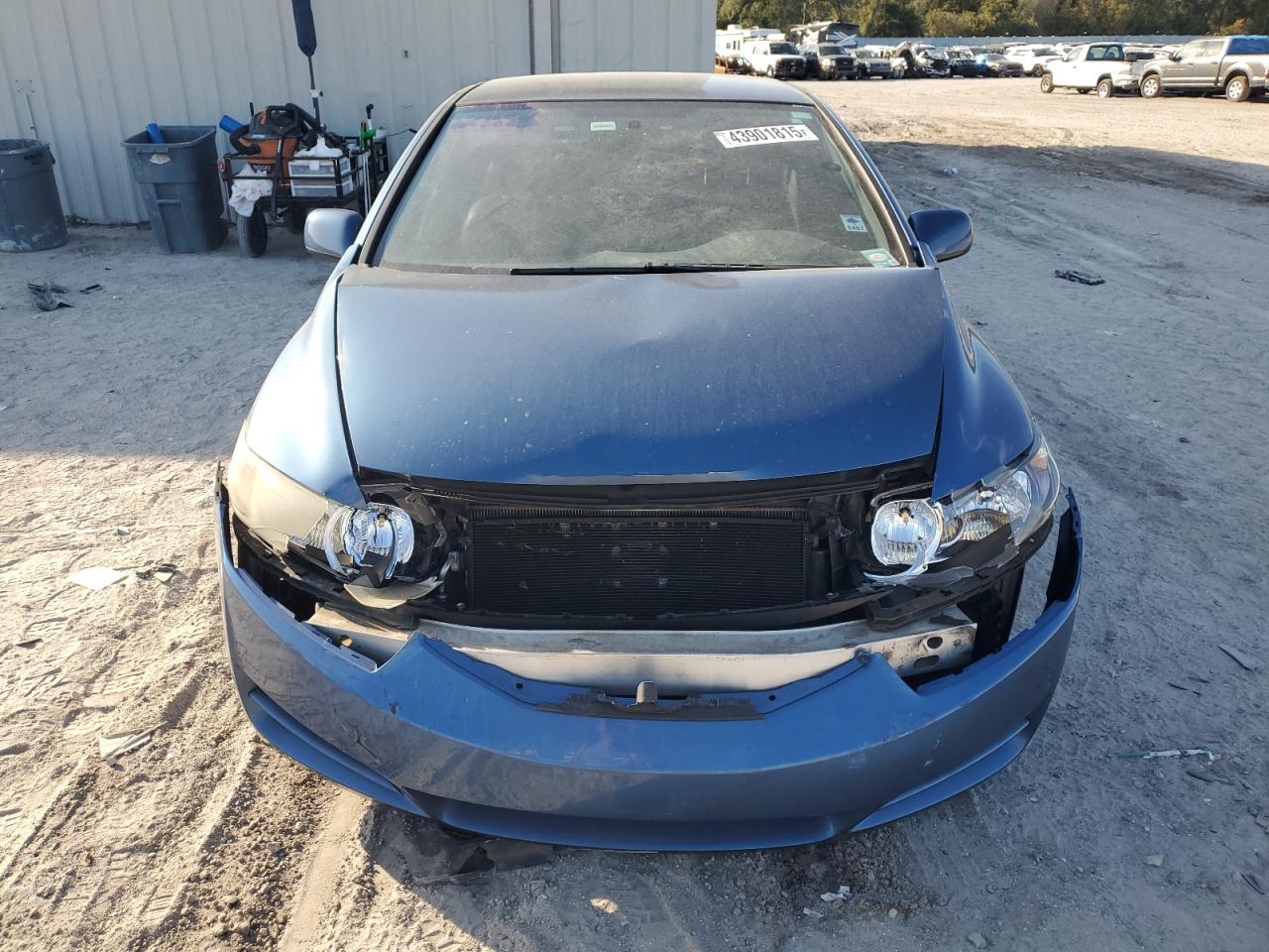 2011 Honda Civic VIN 2HGFG1B62BH513246 Copart auction photo, front end damage thumbnail 5