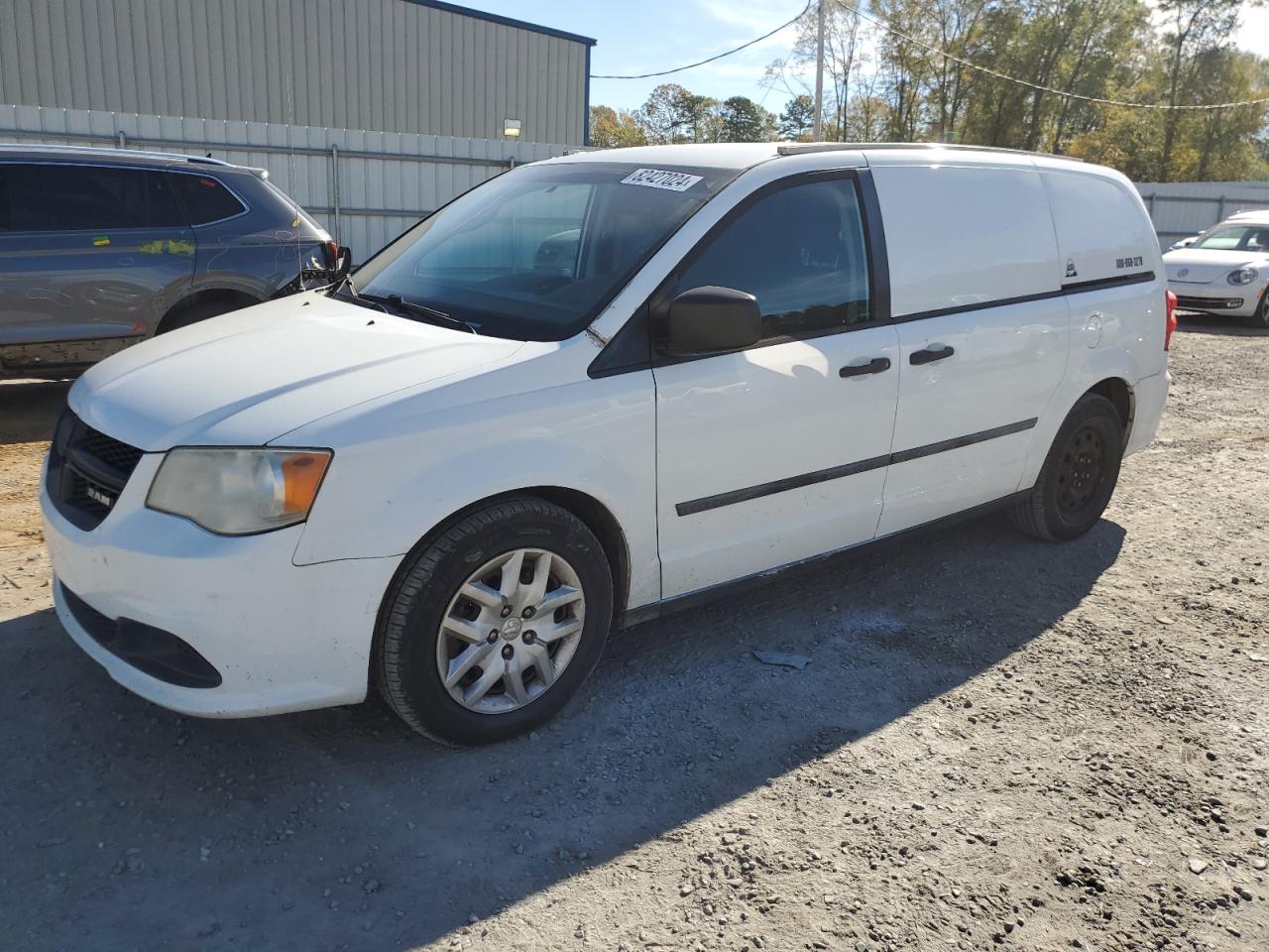 2014 RAM Cargo Van Tradesman VIN 2C4JRGAG8ER322185 - Copart auction photo