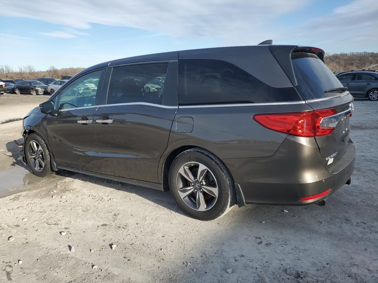 2019 Honda Odyssey VIN 5FNRL6H86KB126346 Copart auction photo, front end damage thumbnail 2
