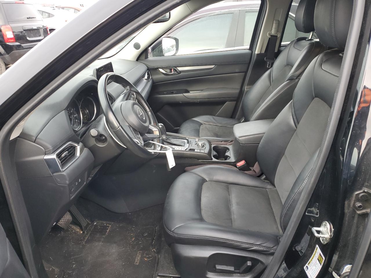 2018 Mazda CX-5 VIN JM3KFACM9J0300642 Copart auction photo, side / rear end damage thumbnail 7