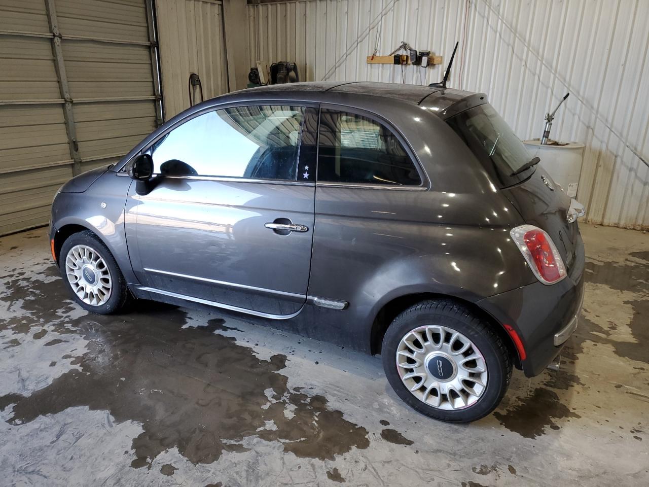 2014 Fiat 500 VIN 3C3CFFCR9ET279648 Copart auction photo, front end damage thumbnail 2