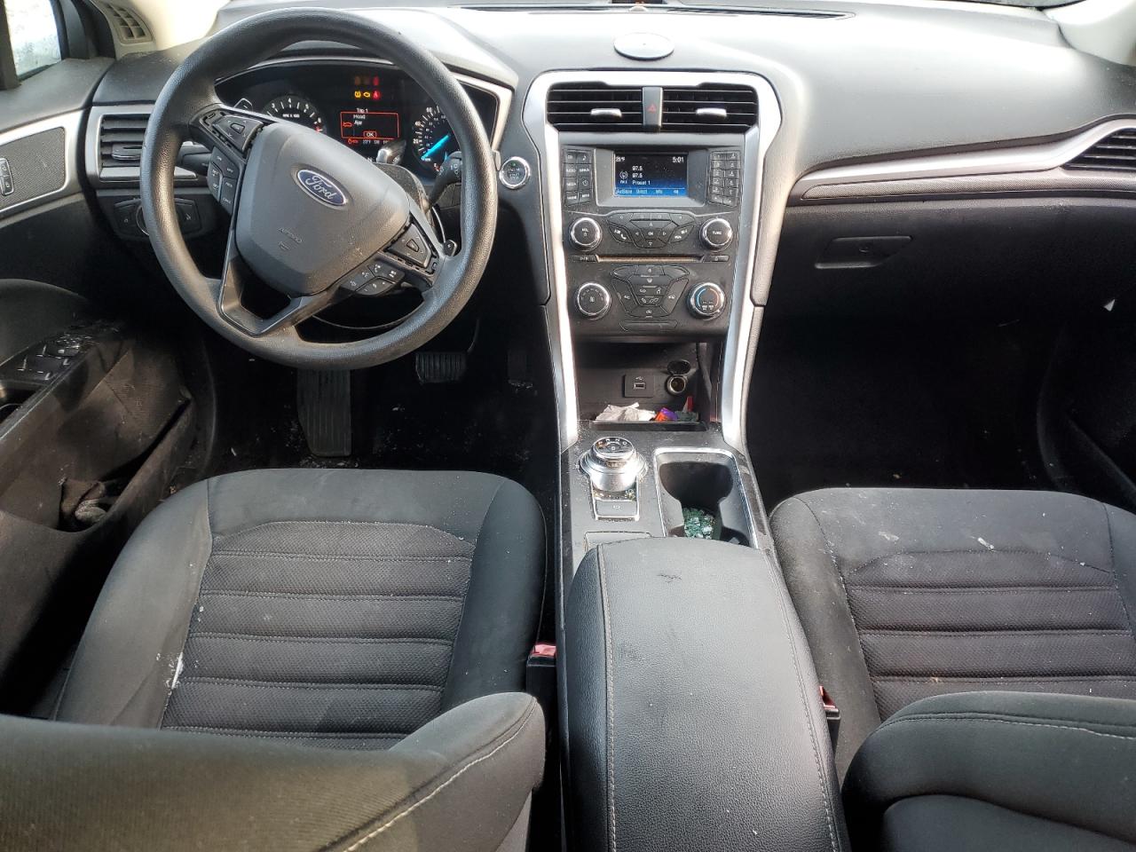 2017 Ford Fusion VIN 3FA6P0HD7HR392537 Copart auction photo, frame damage / side damage thumbnail 8