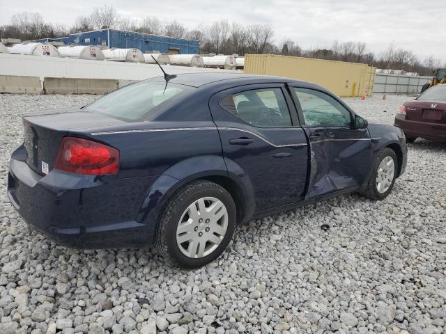 2013 Dodge Avenger VIN 1C3CDZAB6DN580888 Copart auction photo, side / front end damage thumbnail 3