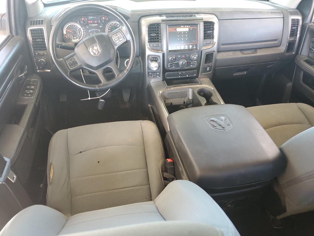 2018 RAM 1500 VIN 1C6RR7MT0JS240821 Copart auction photo, rear end / undercarriage damage thumbnail 8