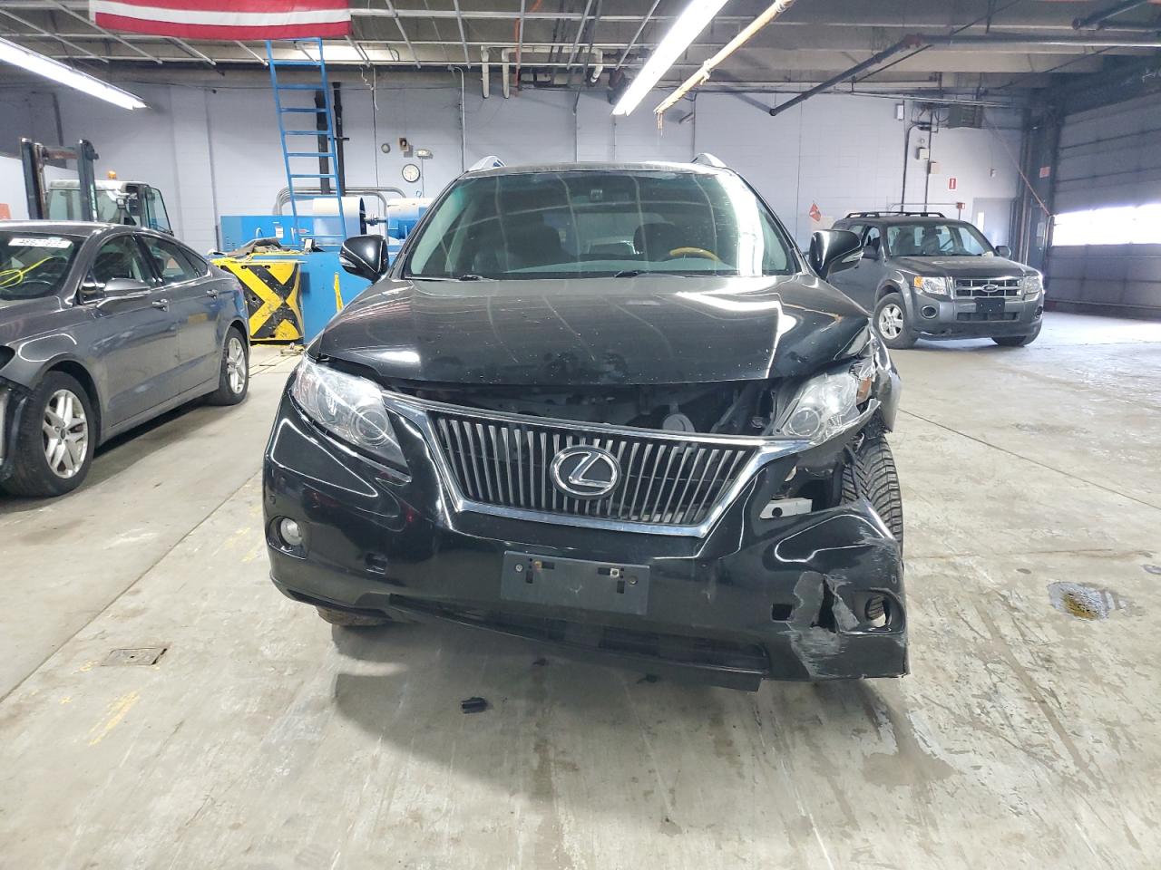 2012 Lexus RX VIN 2T2BK1BA3CC144775 Copart auction photo, rear end / front end damage thumbnail 5