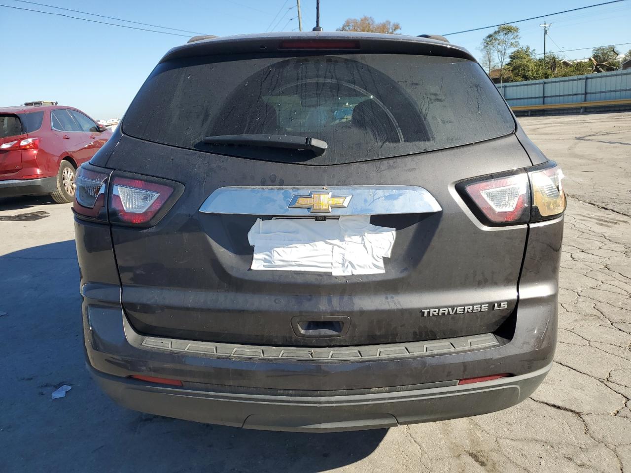 2013 Chevrolet Traverse VIN 1GNKRFED9DJ143419 Copart auction photo, front end damage thumbnail 6
