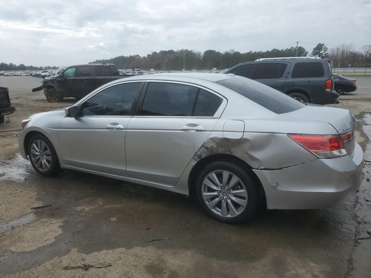 2012 Honda Accord VIN 1HGCP2F84CA221229 Copart auction photo, rear end / minor dent/scratches damage thumbnail 2