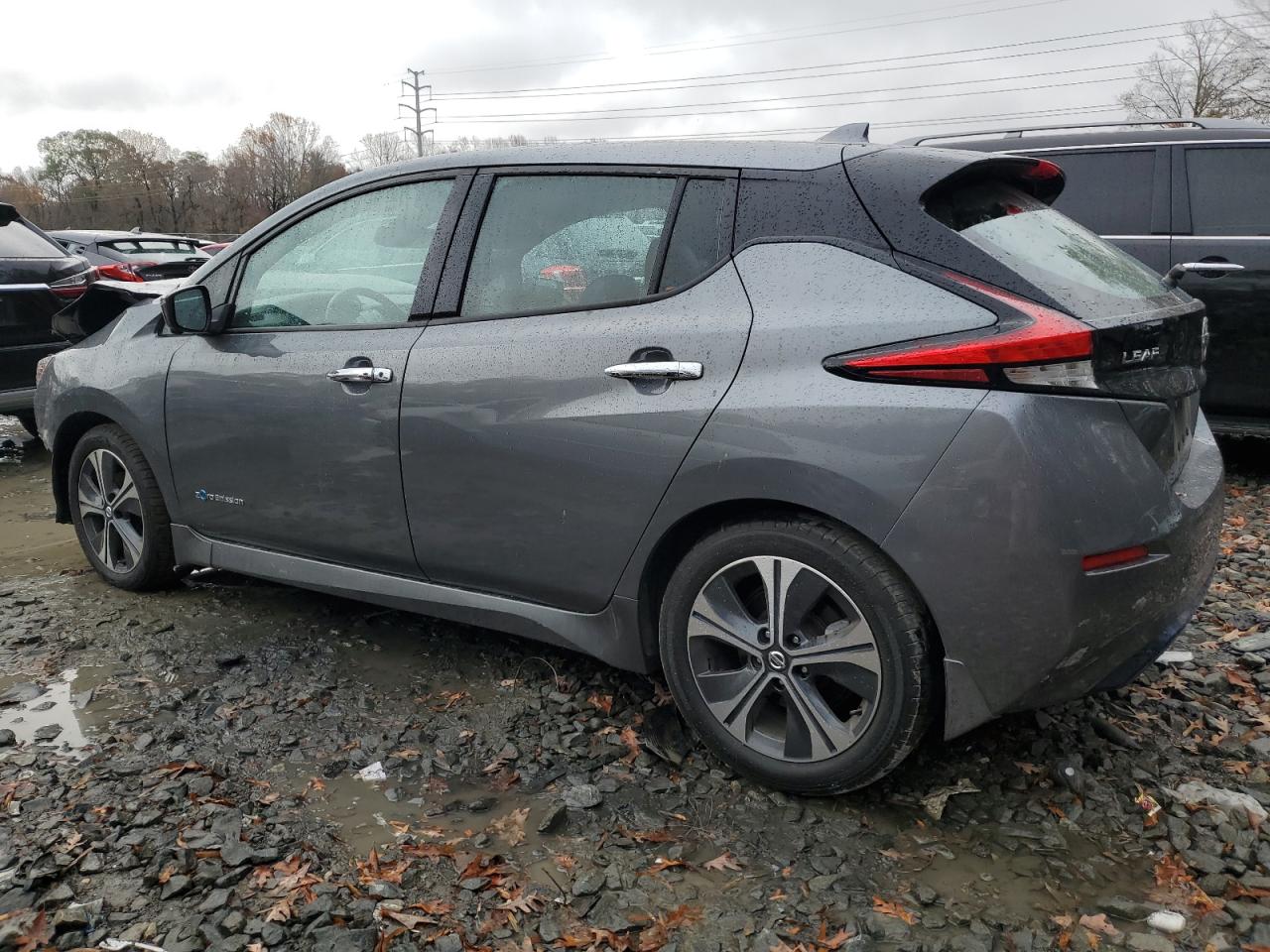 2018 Nissan Leaf VIN 1N4AZ1CP4JC302972 Copart auction photo, front end damage thumbnail 2
