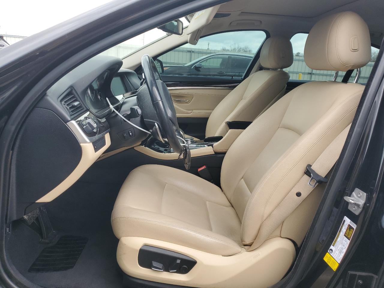 2016 BMW 5er VIN WBA5B1C57GG129655 Copart auction photo, front end damage thumbnail 7