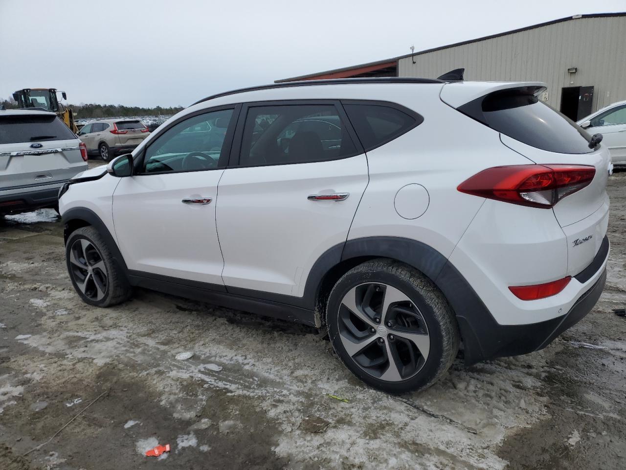 2016 Hyundai Tucson VIN KM8J33A22GU087217 Copart auction photo, frame damage damage thumbnail 2