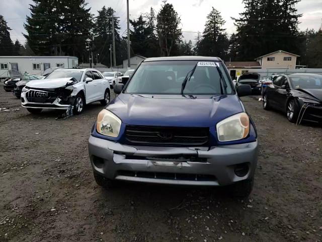 2004 Toyota RAV 4 VIN JTEHD20V146007987 Copart auction photo, front end / side damage thumbnail 12
