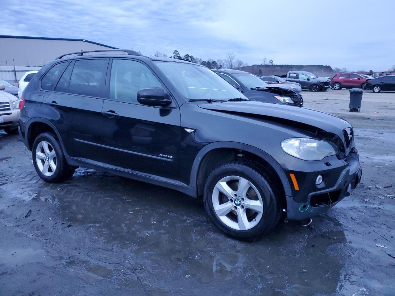 2009 BMW X5 VIN 5UXFE43589L273918 Copart auction photo, front end damage thumbnail 4