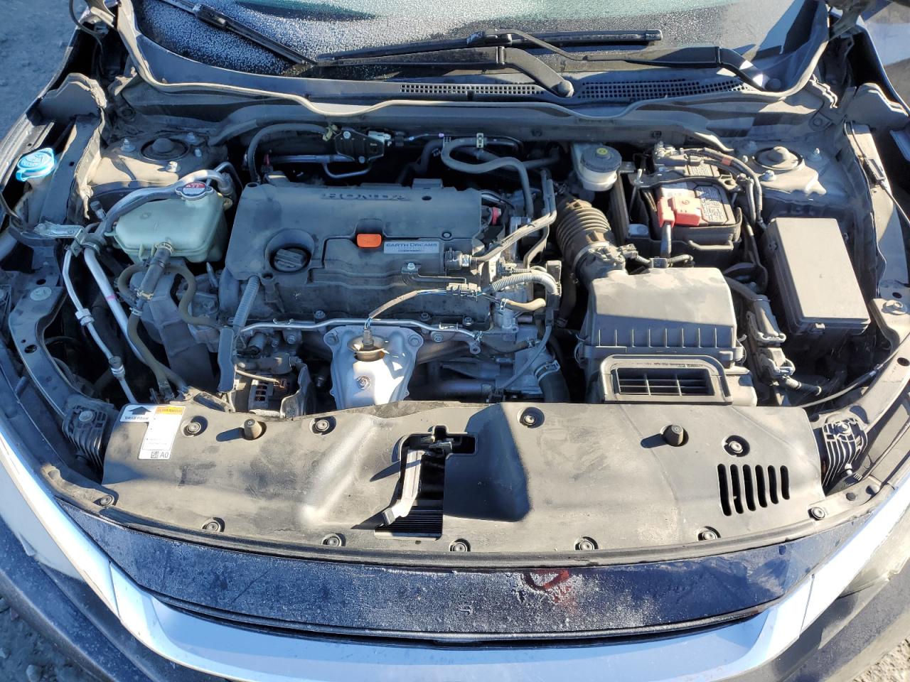 2018 Honda Civic VIN 2HGFC2F54JH516196 Copart auction photo, undercarriage damage thumbnail 13