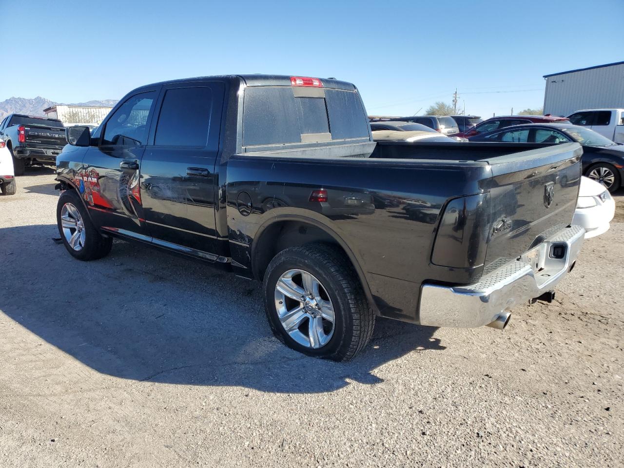 2009 Dodge RAM VIN 1D3HB13T49S811639 Copart auction photo, side / front end damage thumbnail 2