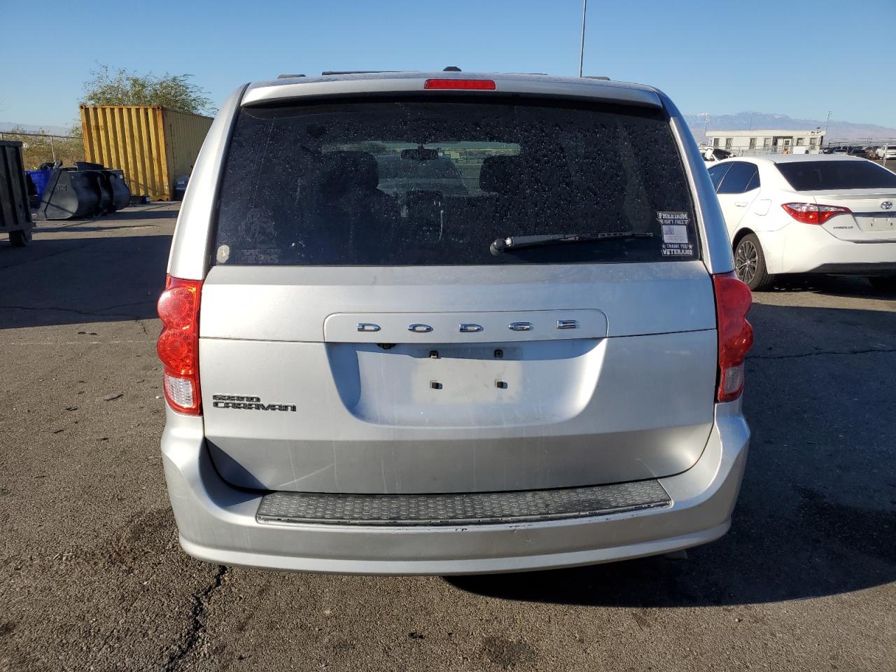 2011 Dodge Caravan VIN 2D4RN3DG1BR603567 Copart auction photo, front end damage thumbnail 6