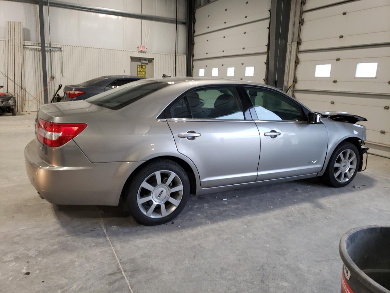 2008 Lincoln MKZ VIN 3LNHM26T28R665249 Copart auction photo, front end / hail damage thumbnail 3