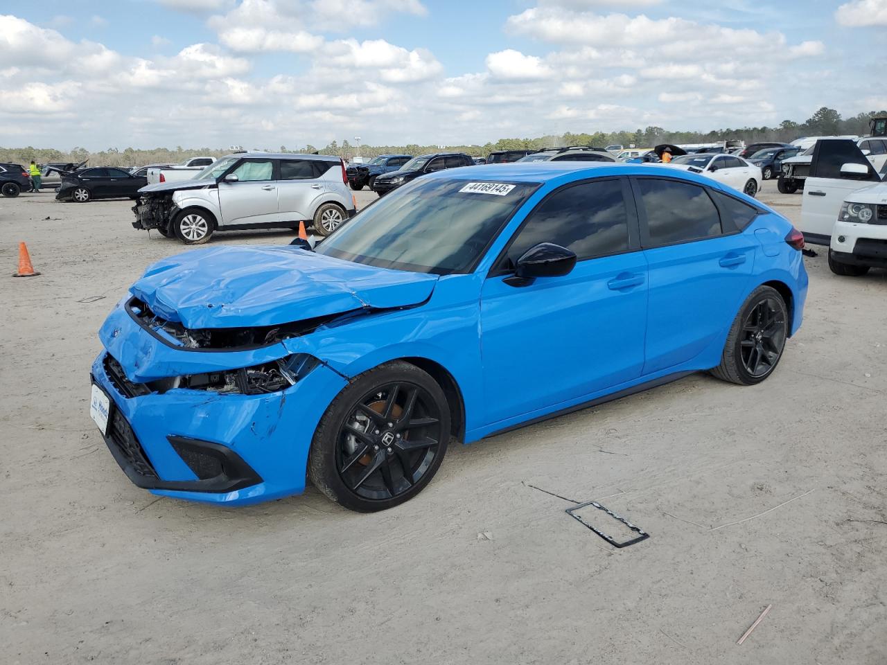 2024 Honda Civic VIN 19XFL2H85RE038125 Copart auction photo, front end damage thumbnail 2