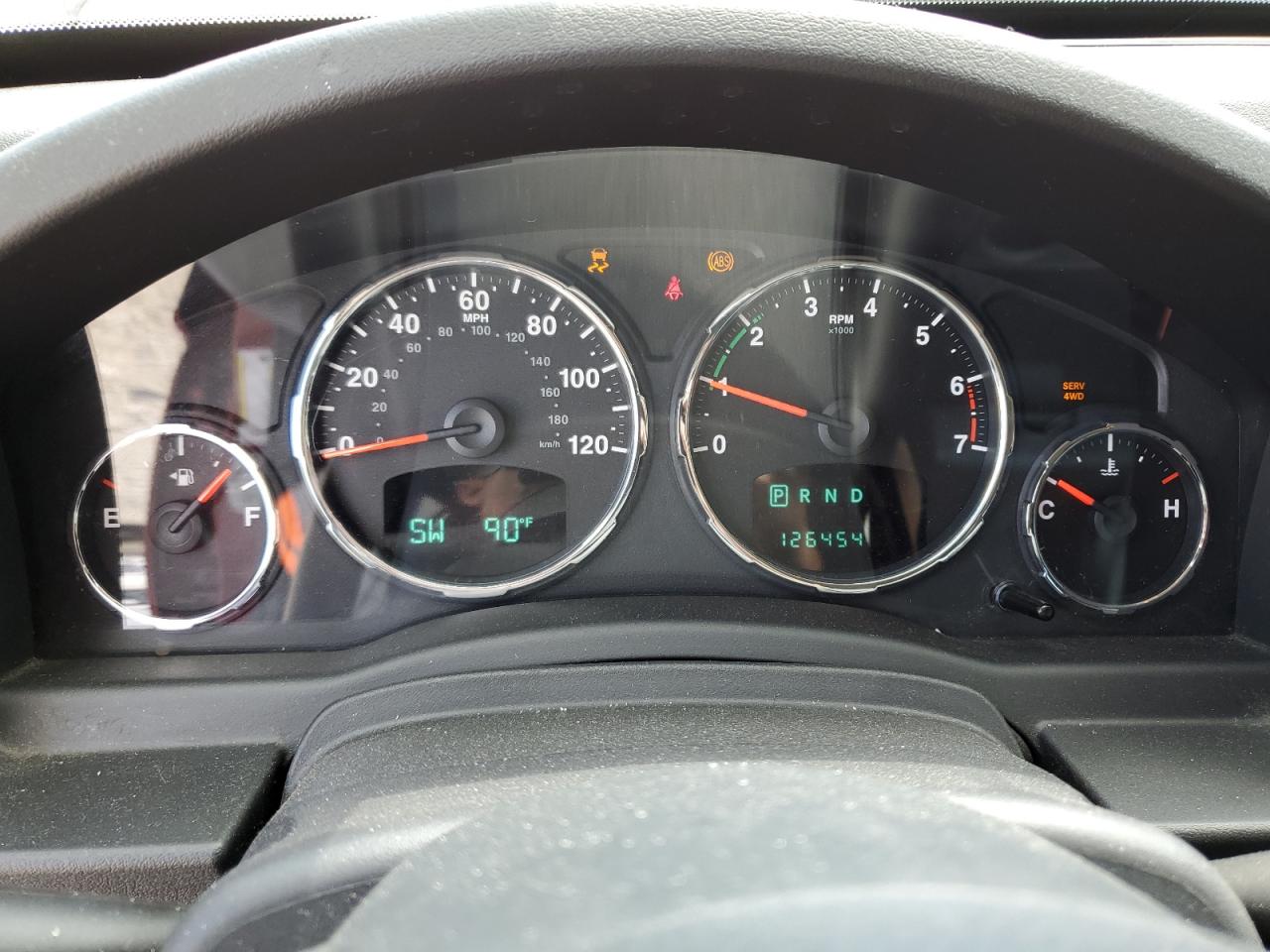 2012 Jeep Liberty (North America) VIN 1C4PJMAK7CW186429 Copart auction photo, all over damage thumbnail 9