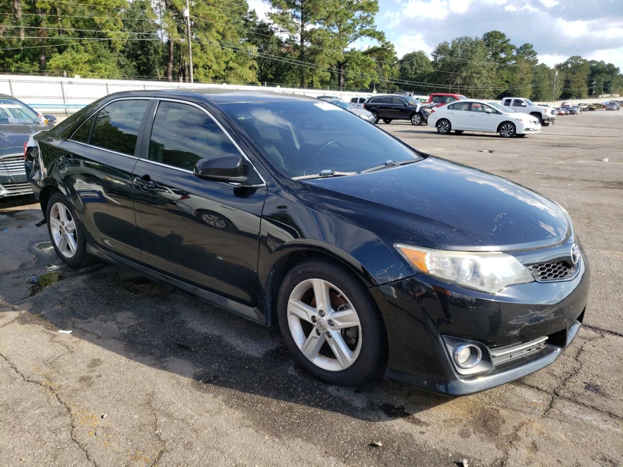 2014 Toyota Camry VIN 4T1BF1FK4EU343413 Copart auction photo, rear end damage thumbnail 4