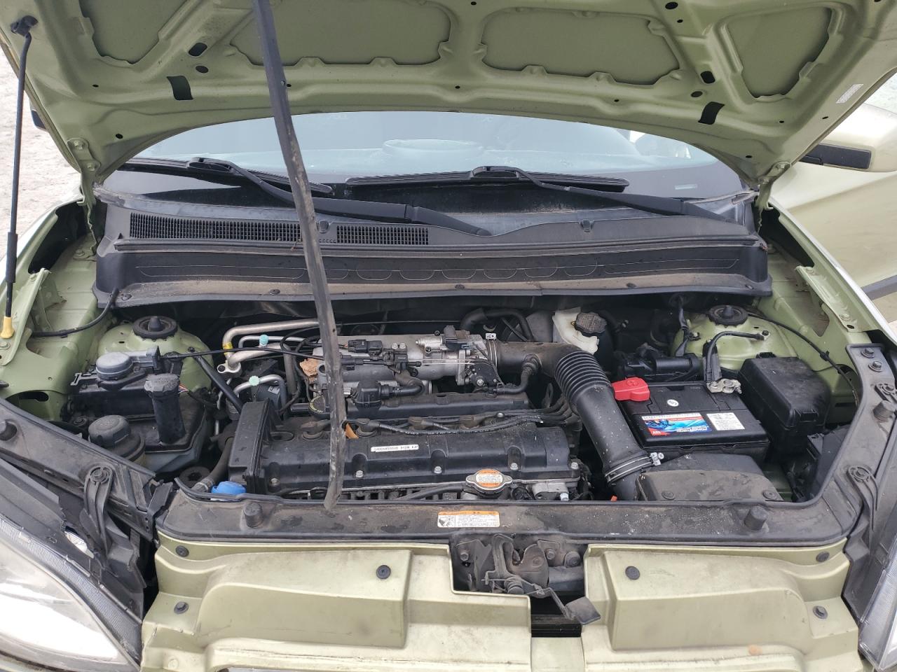 2011 KIA Soul VIN KNDJT2A24B7256627 Copart auction photo, front end damage thumbnail 12