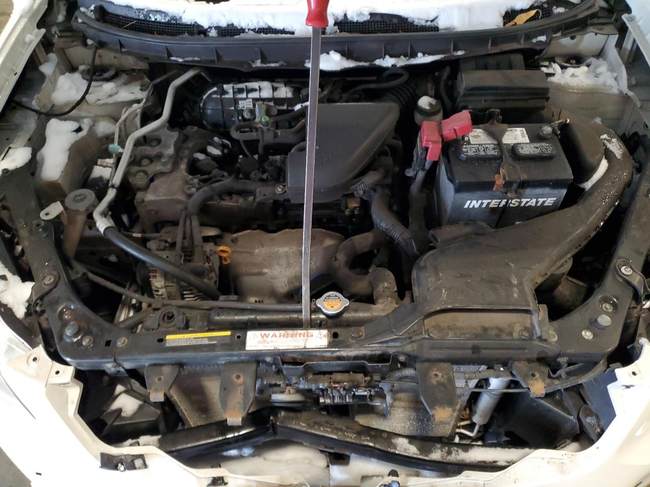 2012 Nissan Rogue VIN JN8AS5MT9CW271631 Copart auction photo, front end / side damage thumbnail 12