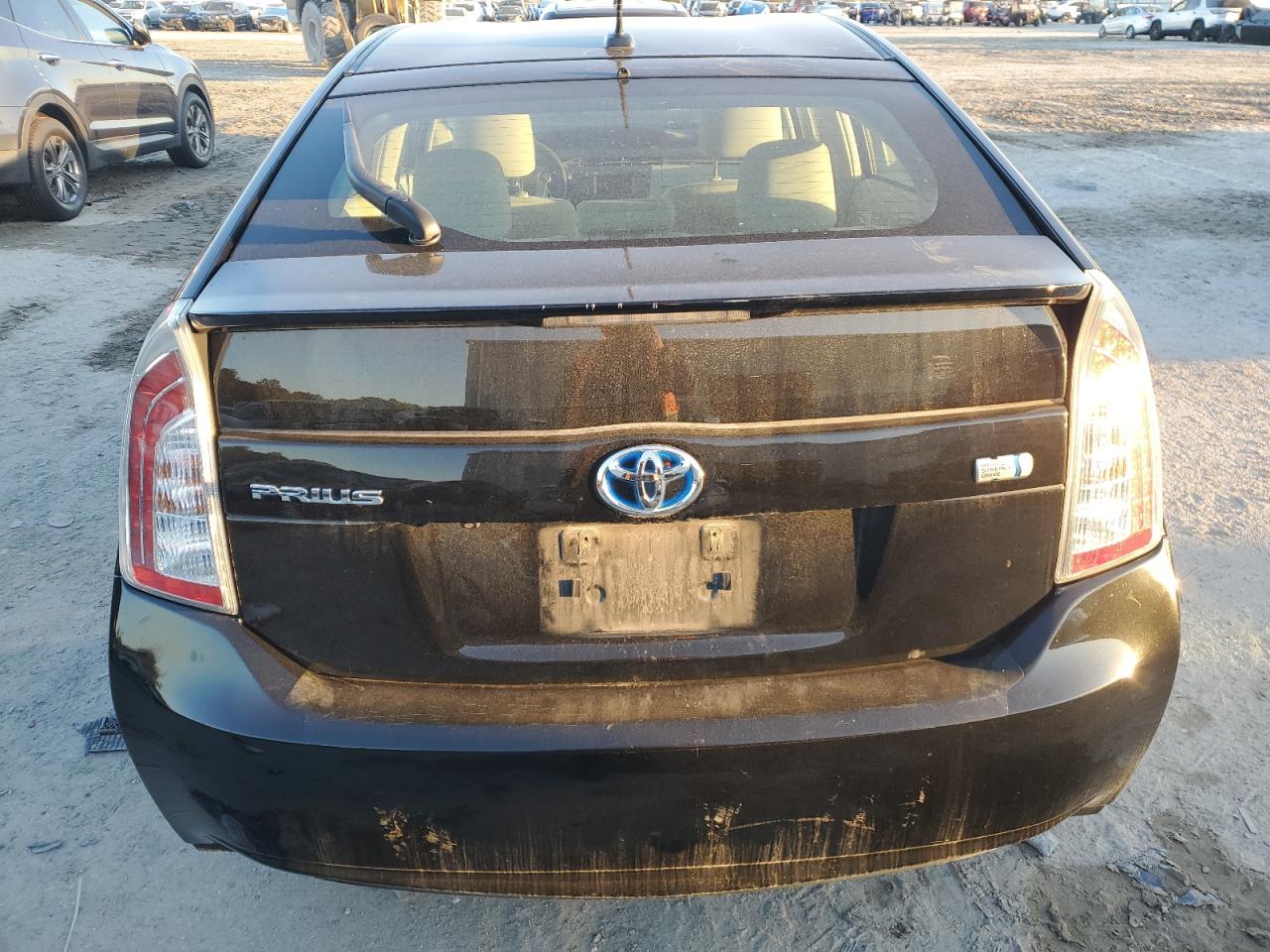 2014 Toyota Prius VIN JTDKN3DUXE0369139 Copart auction photo, front end damage thumbnail 6