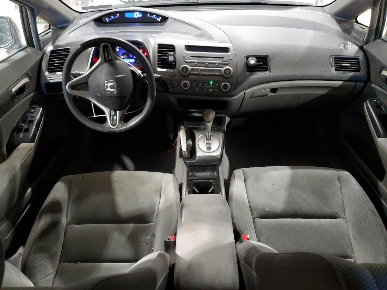 2010 Honda Civic VIN 2HGFA1F53AH553563 Copart auction photo, front end / rear end damage thumbnail 8