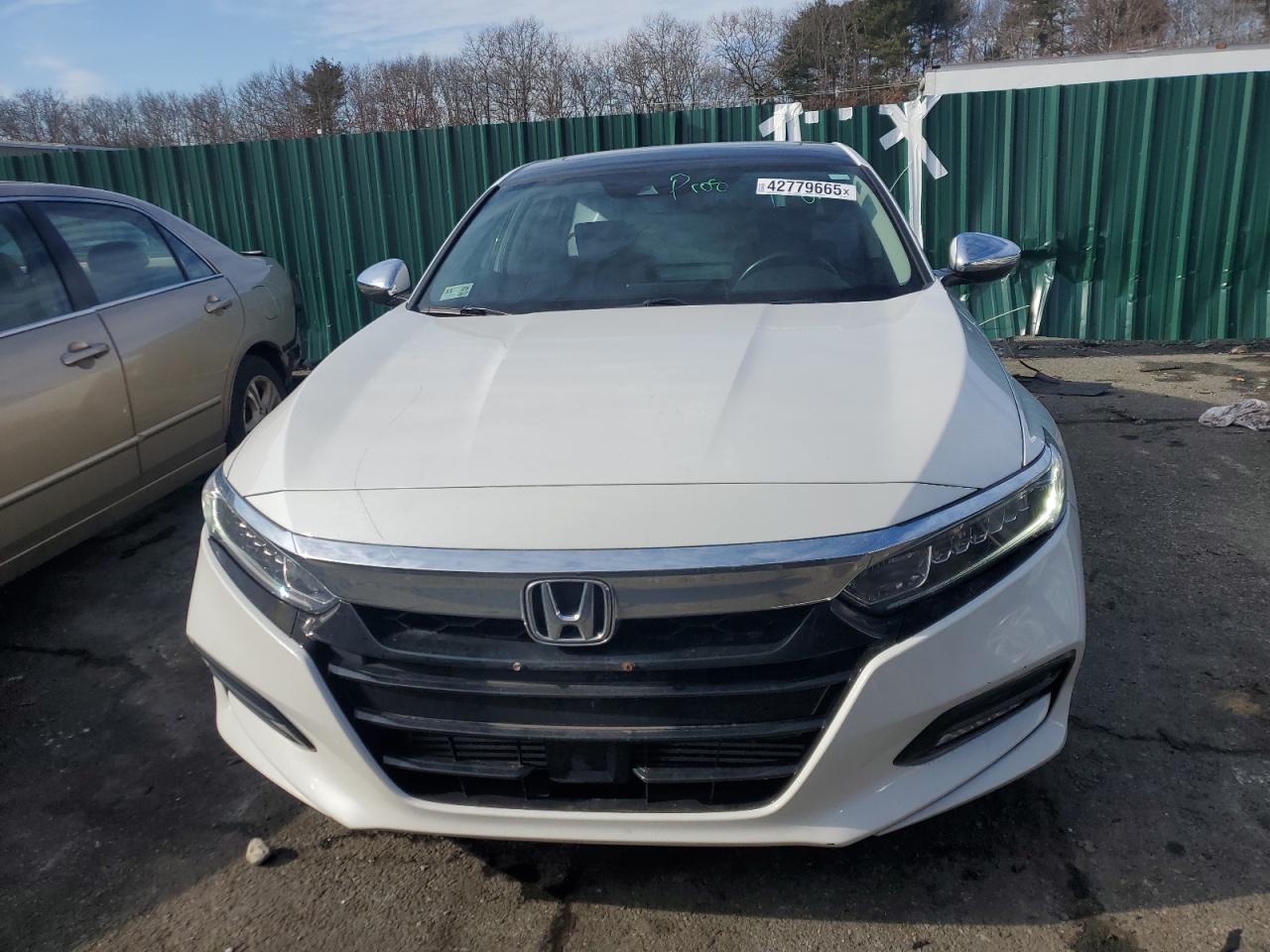 2019 Honda Accord VIN 1HGCV1F55KA064119 Copart auction photo, rear end damage thumbnail 5