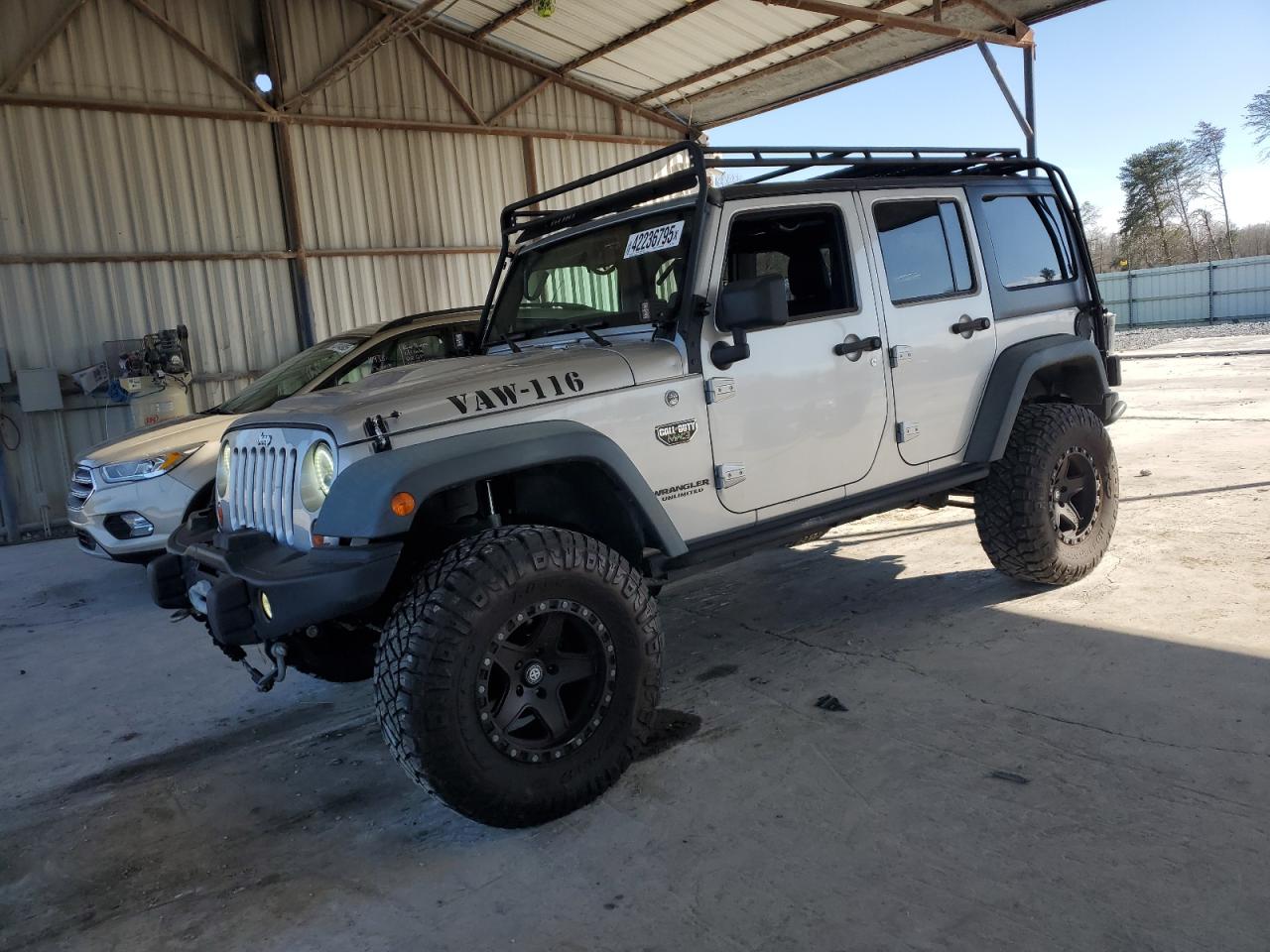 2012 Jeep Wrangler VIN 1C4BJWFG9CL230961