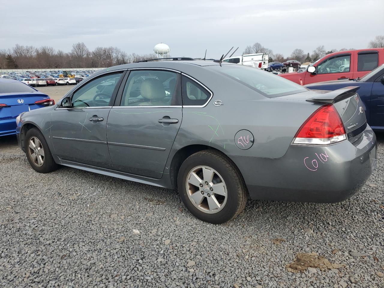2009 Chevrolet Impala VIN 2G1WT57N591212533 Copart auction photo, side / rear end damage thumbnail 2