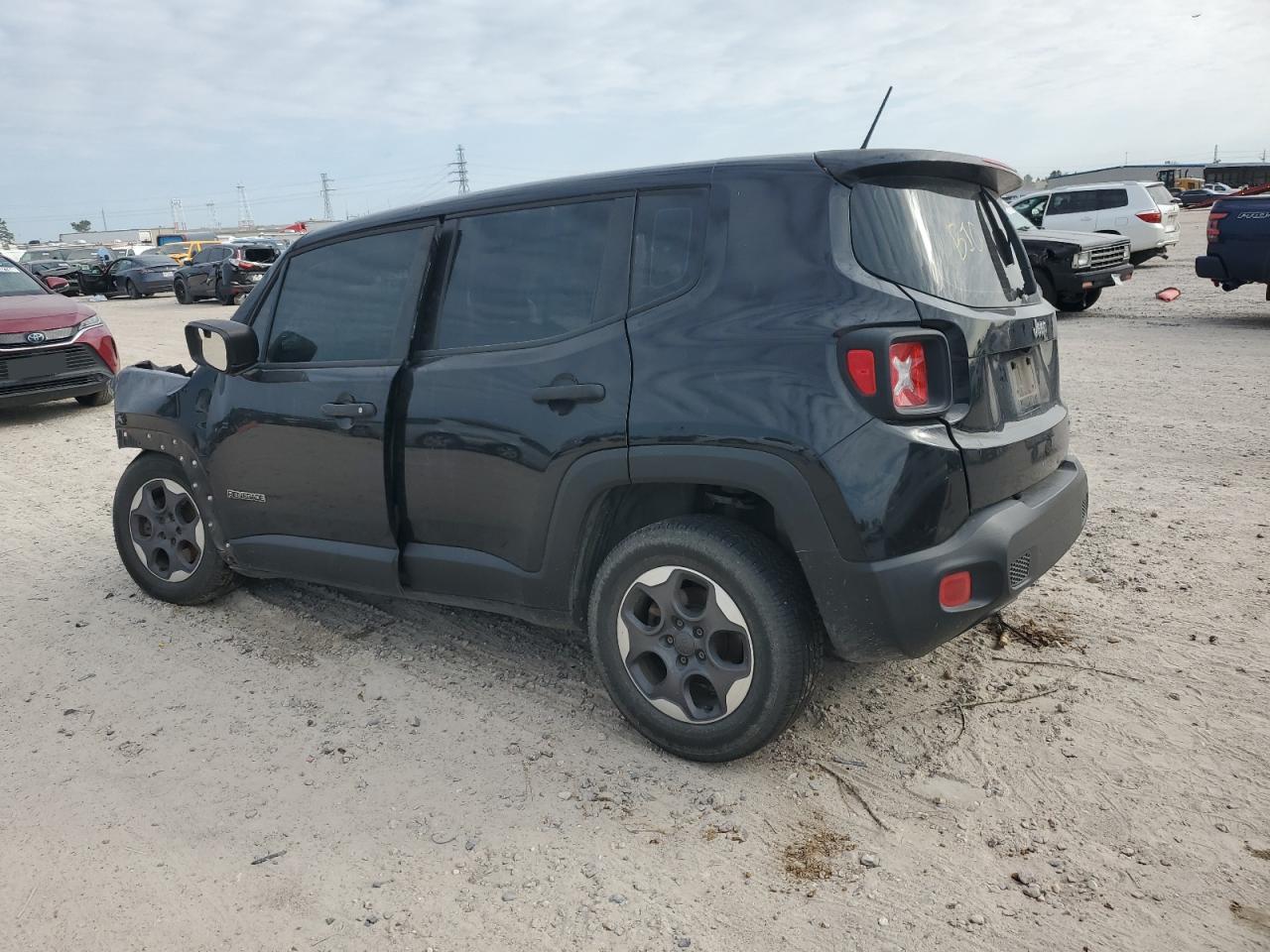2015 Jeep Renegade VIN ZACCJAAT2FPC09929 Copart auction photo, front end damage thumbnail 2