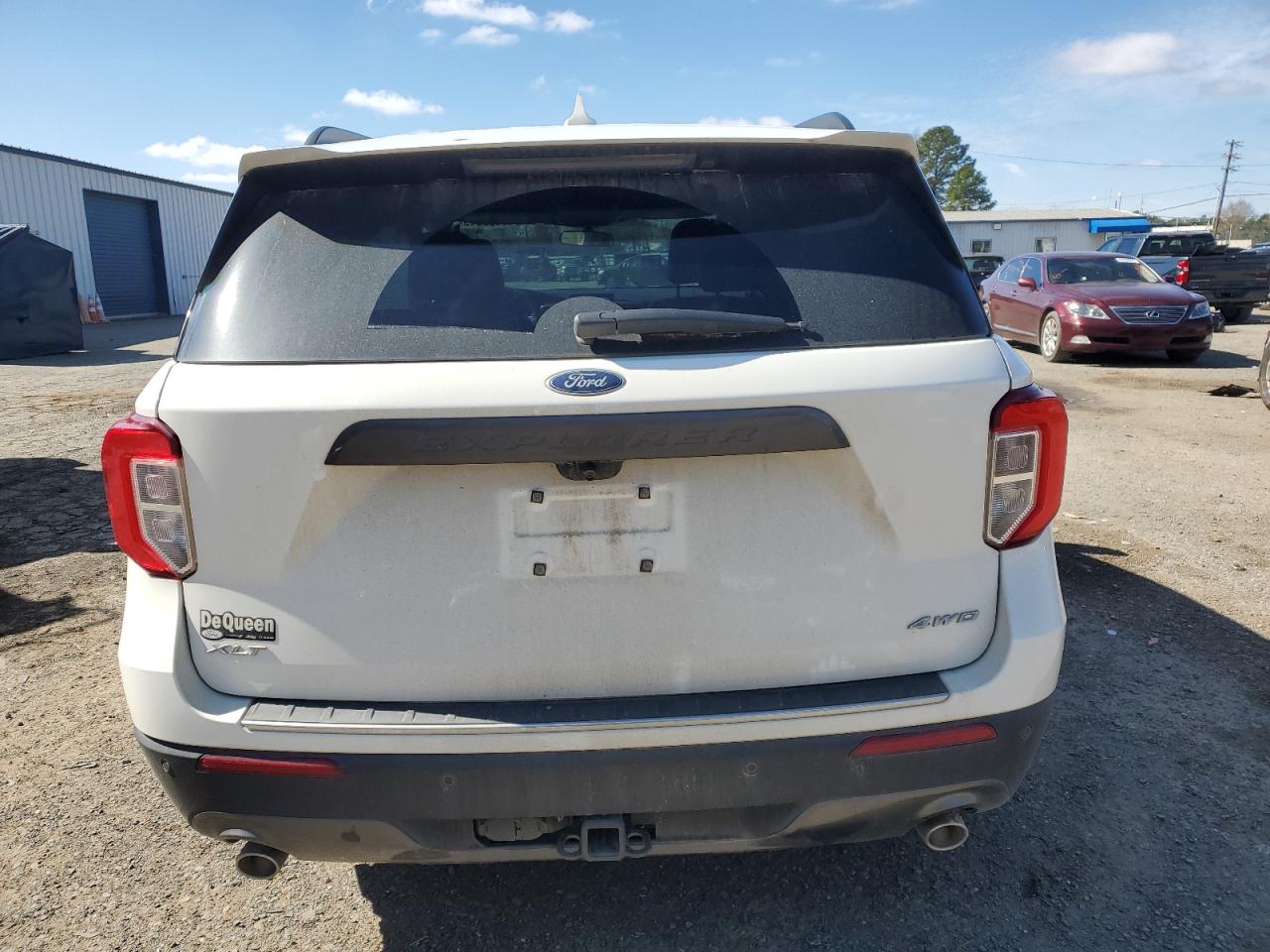2022 Ford Explorer VIN 1FMSK8DH4NGC08524 Copart auction photo, side / minor dent/scratches damage thumbnail 6